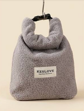 Сумка-чехол KesLove сірий теді 1022-4 фото